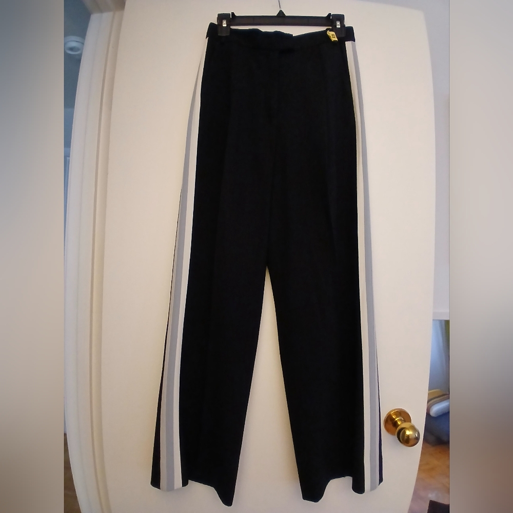 Babaton Black/ Pants with stripes.Size 6